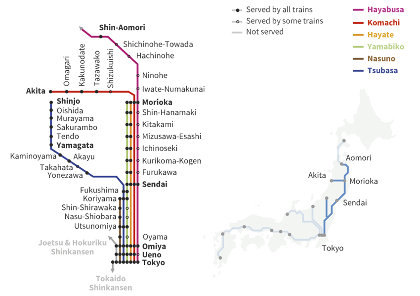 cách đi shinkansen ở Nhật 5